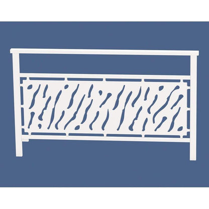 Cityscape Direct Venice Railing 1500mm / Decorative / White (RAL 9010)