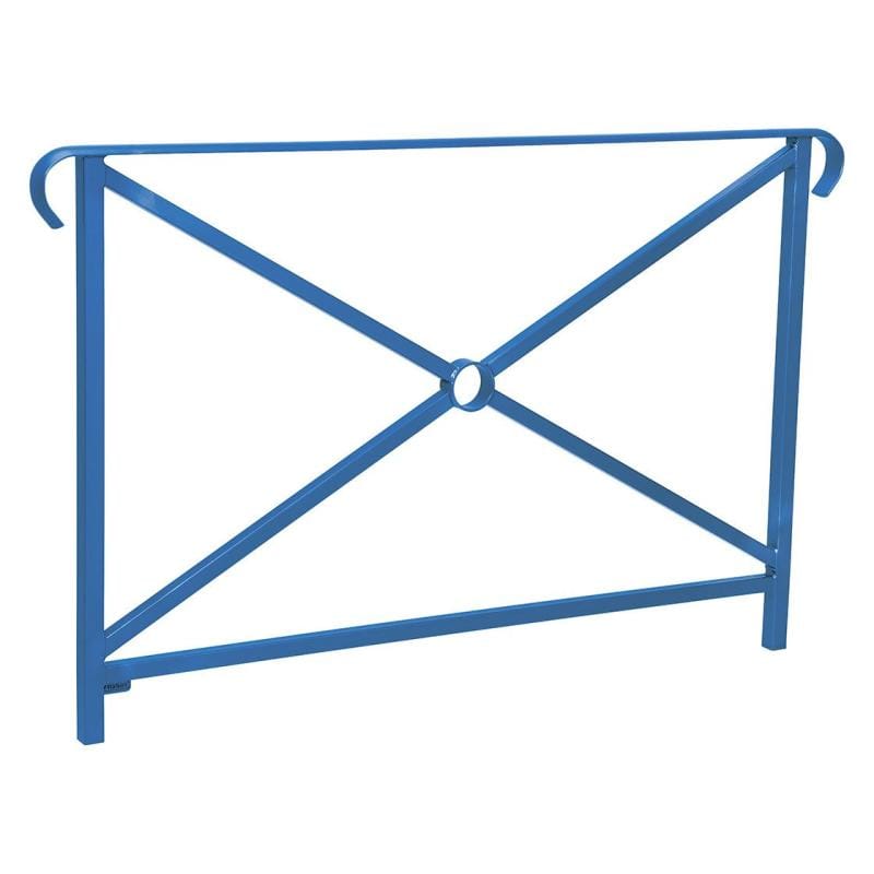 Cityscape Direct Heritage Railing 1500mm (Double Grip) / Cross / Blue (RAL 5010)