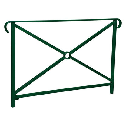 Cityscape Direct Heritage Railing 1500mm (Double Grip) / Cross / Green (RAL 6005)