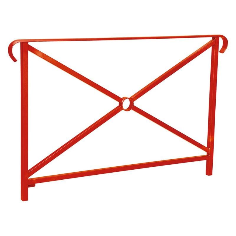 Cityscape Direct Heritage Railing 1500mm (Double Grip) / Cross / Red (RAL 3020)