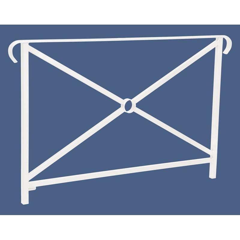Cityscape Direct Heritage Railing 1500mm (Double Grip) / Cross / White (RAL 9010)