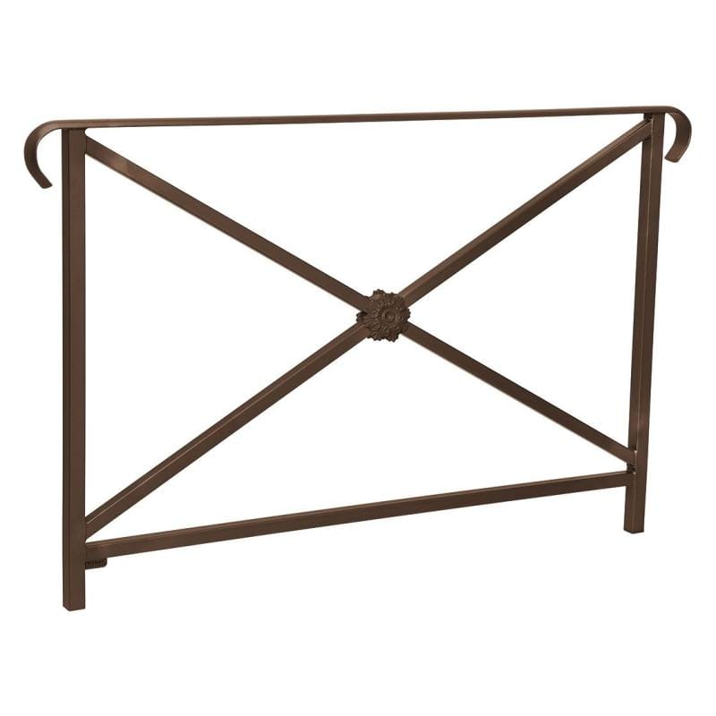 Cityscape Direct Heritage Railing 1500mm (Double Grip) / Rosette / Brown (RAL 8017)