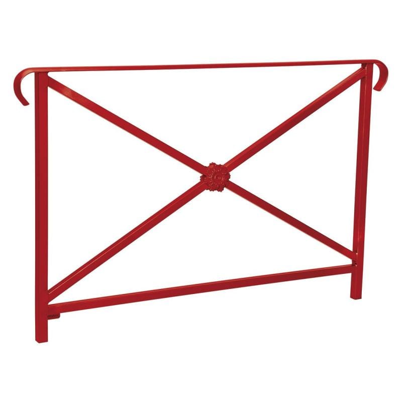 Cityscape Direct Heritage Railing 1500mm (Double Grip) / Rosette / Burgundy (RAL 3004)