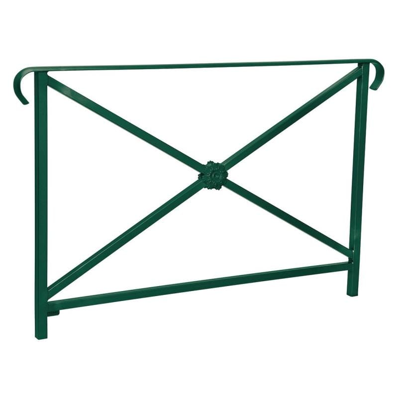 Cityscape Direct Heritage Railing 1500mm (Double Grip) / Rosette / Green (RAL 6005)