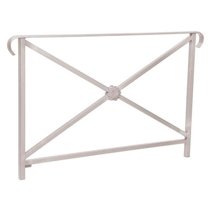 Cityscape Direct Heritage Railing 1500mm (Double Grip) / Rosette / Light Grey (RAL 7044)
