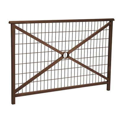 Cityscape Direct Lisbon Railing 1500mm / Mesh / Brown (RAL 8017)