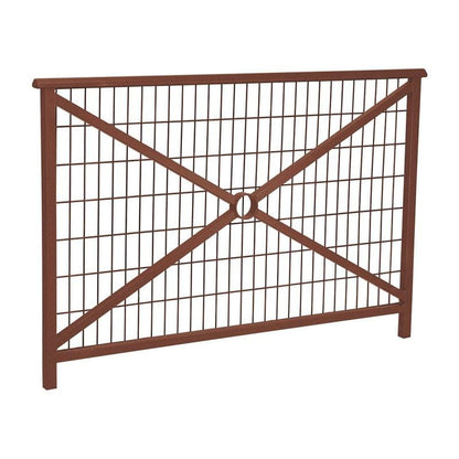 Cityscape Direct Lisbon Railing 1500mm / Mesh / Corten Effect