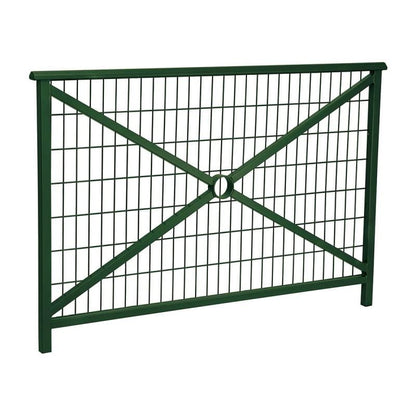 Cityscape Direct Lisbon Railing 1500mm / Mesh / Green (RAL 6005)