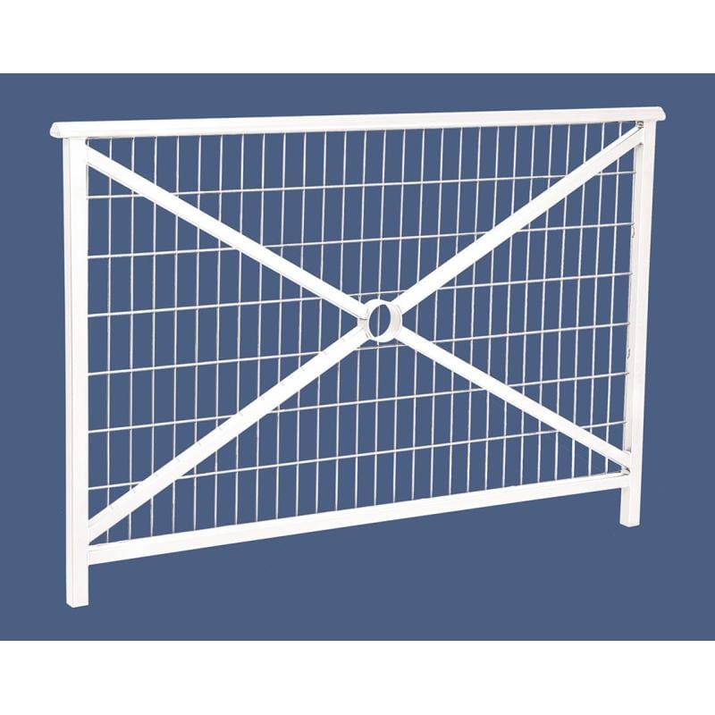 Cityscape Direct Lisbon Railing 1500mm / Mesh / White (RAL 9010)