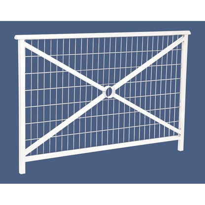 Cityscape Direct Lisbon Railing 1500mm / Mesh / White (RAL 9010)