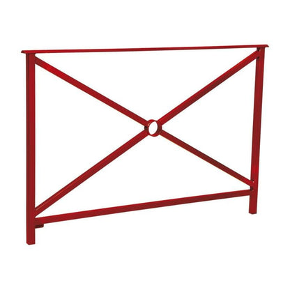Cityscape Direct Heritage Railing 1500mm (No Grip) / Cross / Burgundy (RAL 3004)