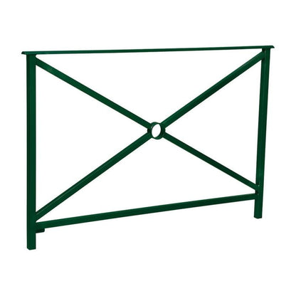Cityscape Direct Heritage Railing 1500mm (No Grip) / Cross / Green (RAL 6005)