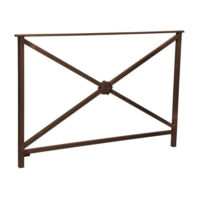 Cityscape Direct Heritage Railing 1500mm (No Grip) / Rosette / Brown (RAL 8017)
