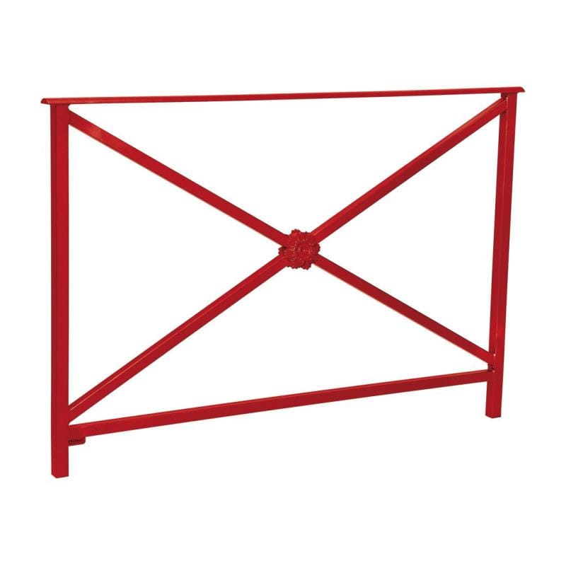 Cityscape Direct Heritage Railing 1500mm (No Grip) / Rosette / Burgundy (RAL 3004)