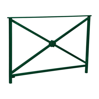Cityscape Direct Heritage Railing 1500mm (No Grip) / Rosette / Green (RAL 6005)