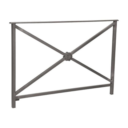 Cityscape Direct Heritage Railing 1500mm (No Grip) / Rosette / Procity Grey
