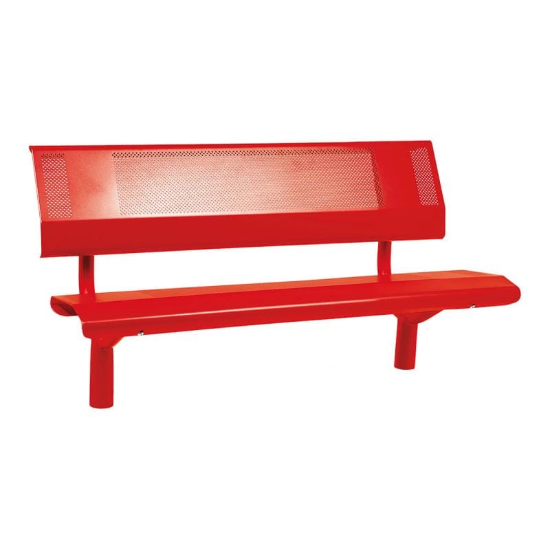 Cityscape Direct Oslo Seat 1500mm / Red (RAL 3020)