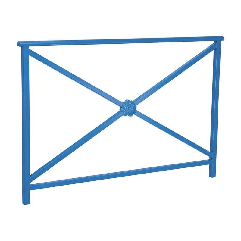 Cityscape Direct Lisbon Railing 1500mm / Rosette / Blue (RAL 5010)