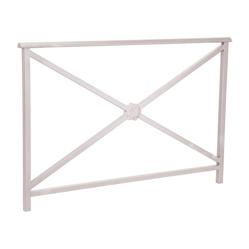 Cityscape Direct Lisbon Railing 1500mm / Rosette / Light Grey (RAL 7044)