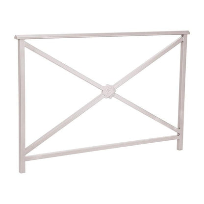 Cityscape Direct Lisbon Railing 1500mm / Rosette / Light Grey (RAL 7044)