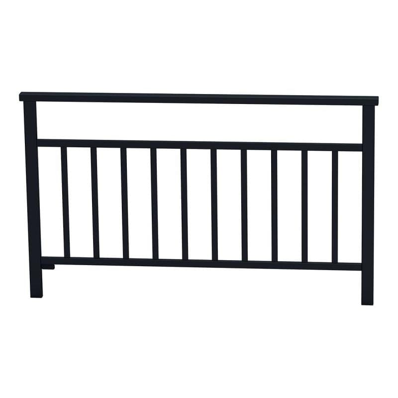 Cityscape Direct Venice Railing 1500mm / Vertical Bars / Black (RAL 9005)