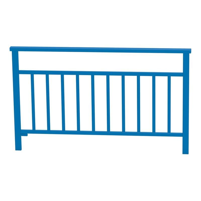 Cityscape Direct Venice Railing 1500mm / Vertical Bars / Blue (RAL 5010)