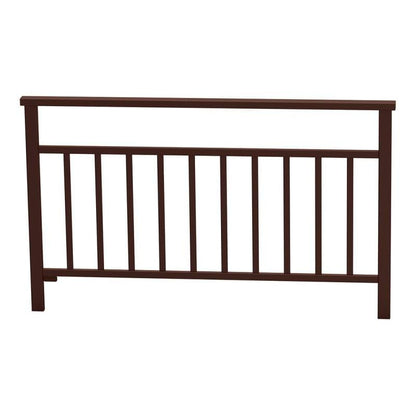 Cityscape Direct Venice Railing 1500mm / Vertical Bars / Brown (RAL 8017)