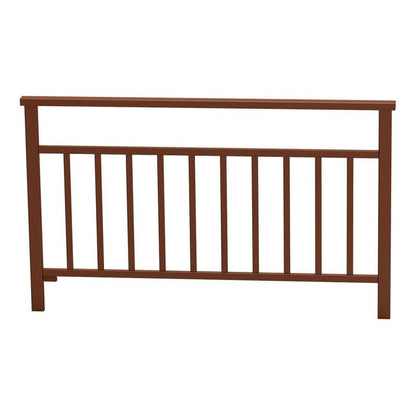 Cityscape Direct Venice Railing 1500mm / Vertical Bars / Corten Effect