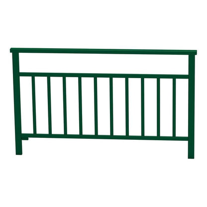 Cityscape Direct Venice Railing 1500mm / Vertical Bars / Green (RAL 6005)