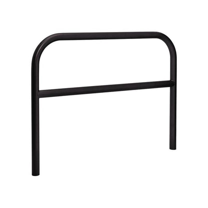 Cityscape Direct Hoop Reinforced Railing 1500mm / Zinc Primed and Painted / Black (RAL 9005)