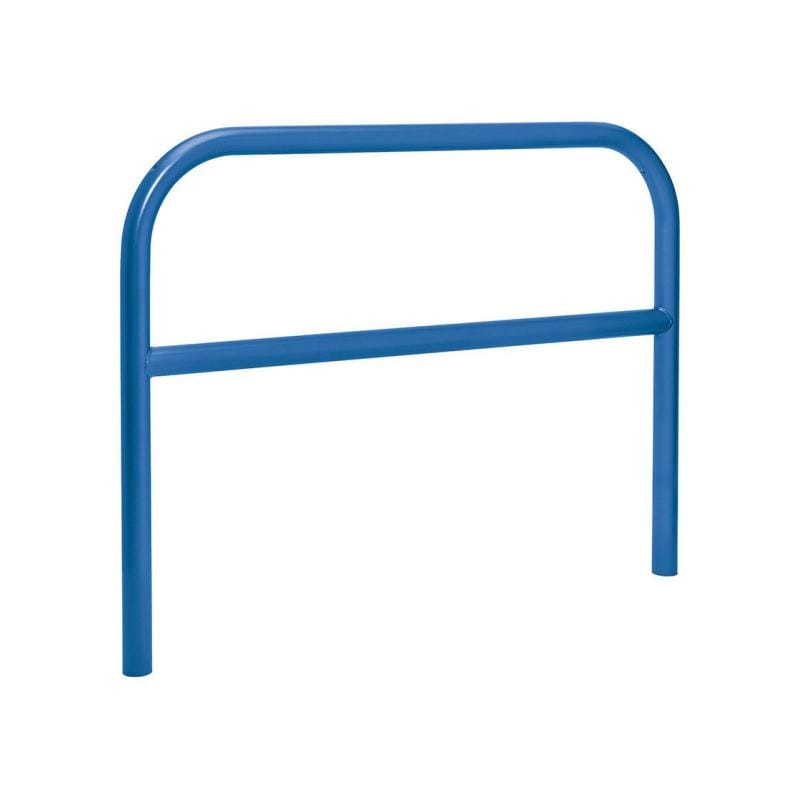 Cityscape Direct Hoop Reinforced Railing 1500mm / Zinc Primed and Painted / Blue (RAL 5010)