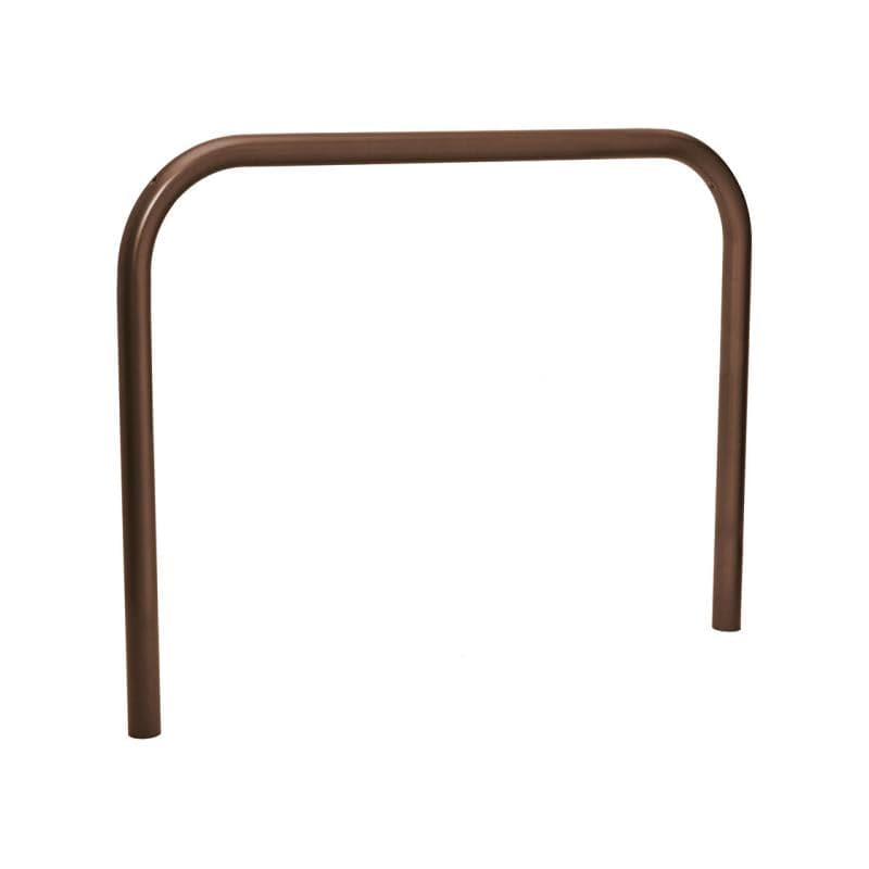 Cityscape Direct Hoop Railing 1500mm / Zinc Primed and Painted / Brown (RAL 8017)