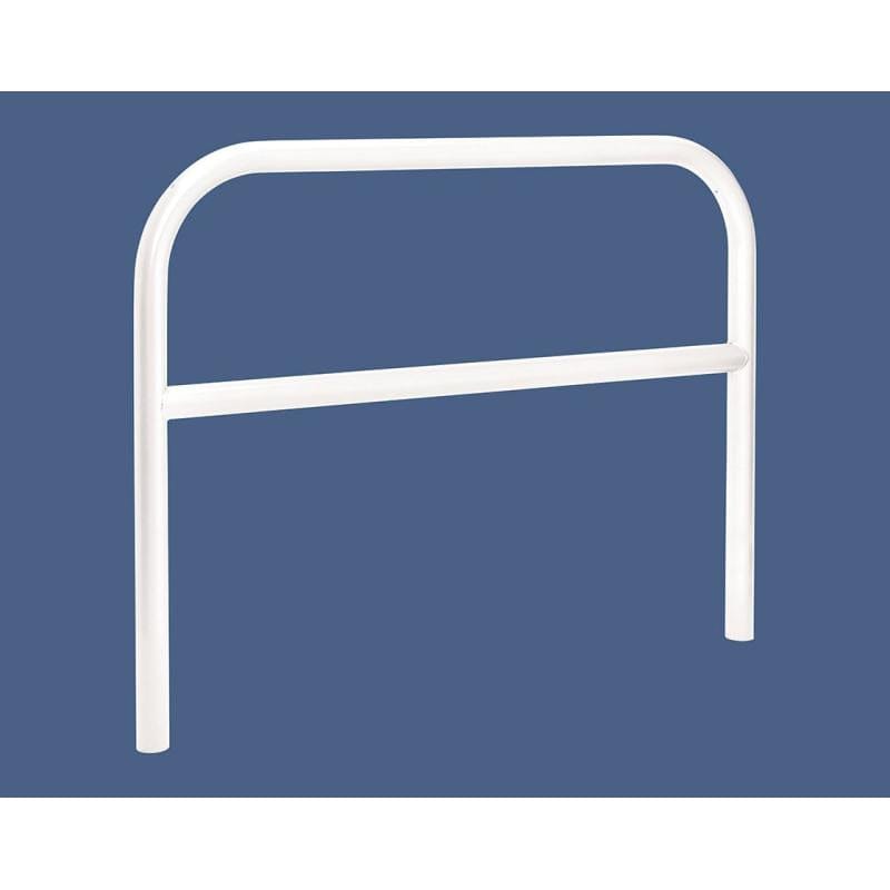 Cityscape Direct Hoop Reinforced Railing 1500mm / Zinc Primed and Painted / White (RAL 9010)
