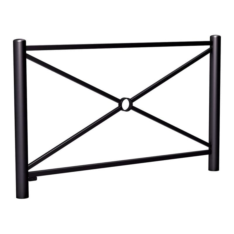 Cityscape Direct Dome Top Railing 1572mm / Black (RAL 9005)