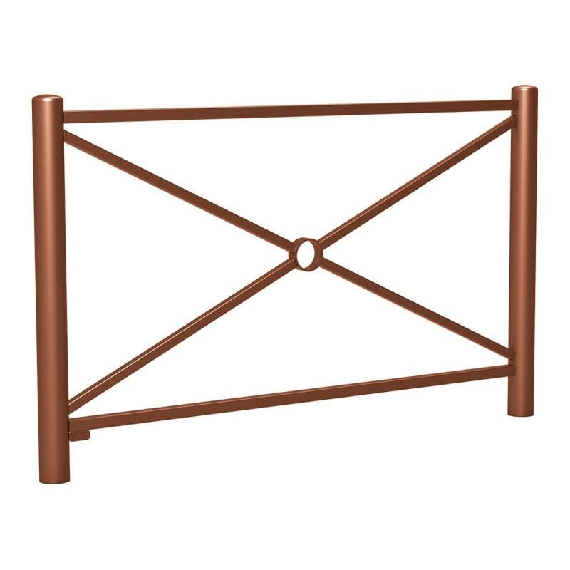 Cityscape Direct Dome Top Railing 1572mm / Corten Effect
