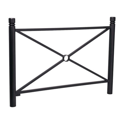 Cityscape Direct Province City Railing 1572mm / Cross / Black (RAL 9005)