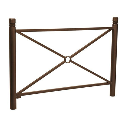 Cityscape Direct Province City Railing 1572mm / Cross / Brown (RAL 8017)