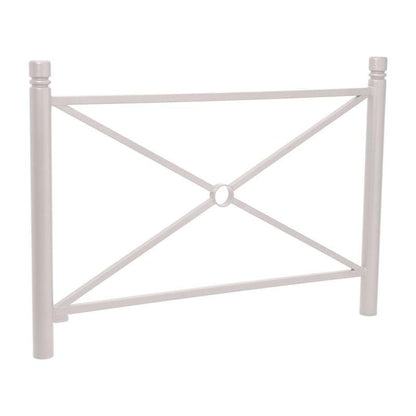 Cityscape Direct Province City Railing 1572mm / Cross / Light Grey (RAL 7044)