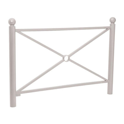 Cityscape Direct Province Sphere Railing 1572mm / Cross / Light Grey (RAL 7044)