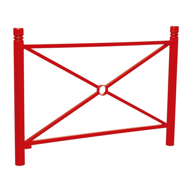 Cityscape Direct Province City Railing 1572mm / Cross / Red (RAL 3020)