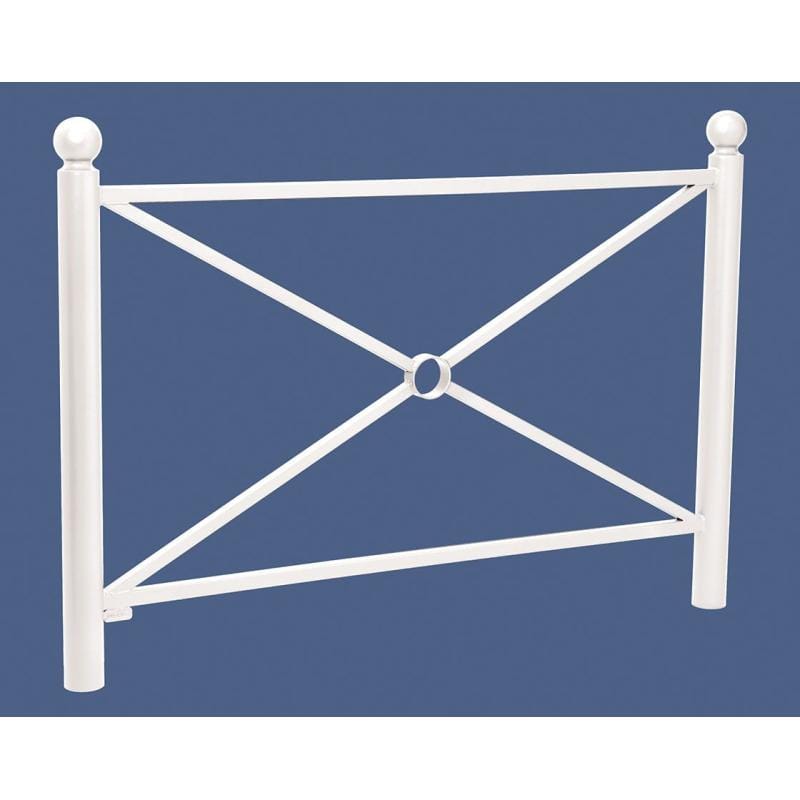 Cityscape Direct Province Sphere Railing 1572mm / Cross / White (RAL 9010)