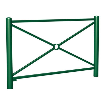 Cityscape Direct Dome Top Railing 1572mm / Green (RAL 6005)