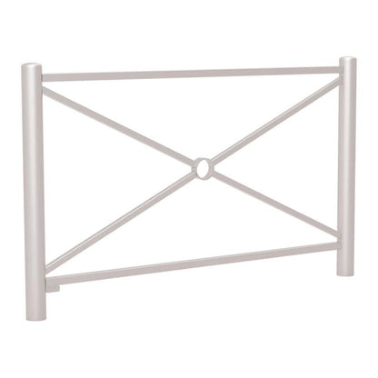 Cityscape Direct Dome Top Railing 1572mm / Light Grey (RAL 7044)