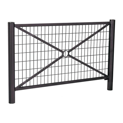 Cityscape Direct Province Brushed Steel Railing 1572mm / Mesh / Black (RAL 9005)
