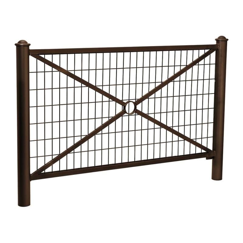 Cityscape Direct Province Agora Railing 1572mm / Mesh / Brown (RAL 8017)