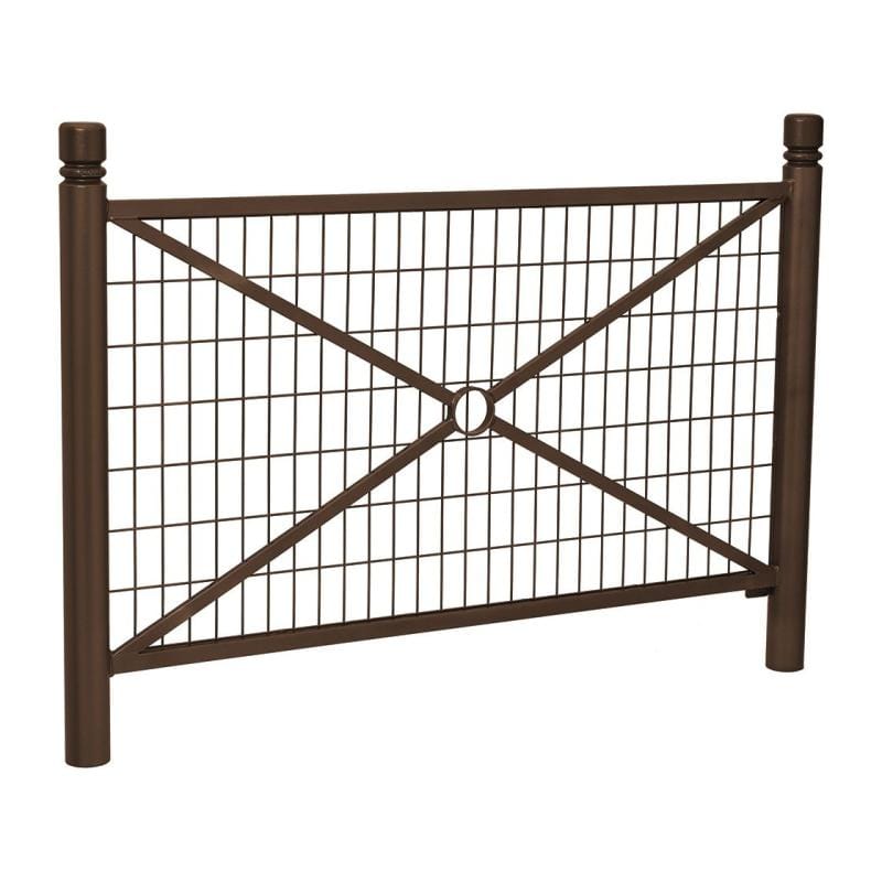Cityscape Direct Province City Railing 1572mm / Mesh / Brown (RAL 8017)