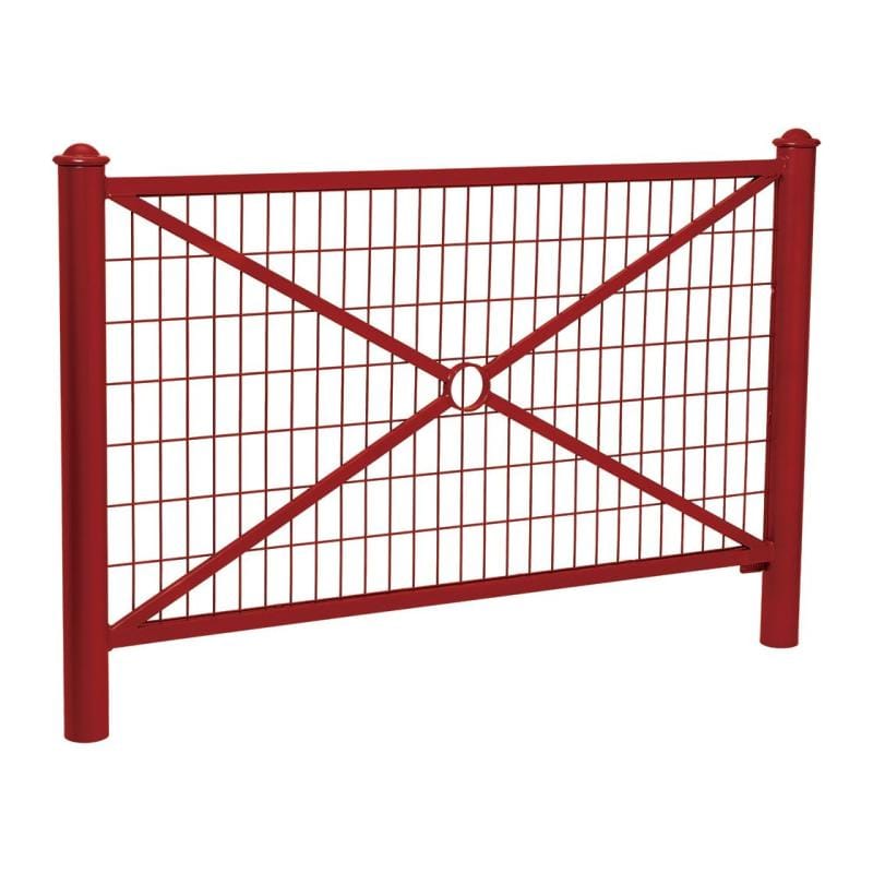Cityscape Direct Province Agora Railing 1572mm / Mesh / Burgundy (RAL 3004)