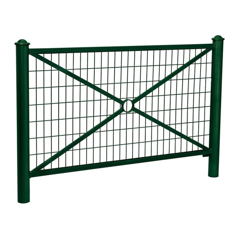 Cityscape Direct Province Agora Railing 1572mm / Mesh / Green (RAL 6005)