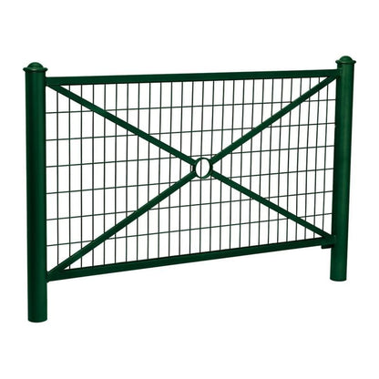 Cityscape Direct Province Agora Railing 1572mm / Mesh / Green (RAL 6005)