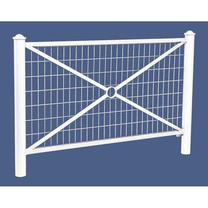 Cityscape Direct Province Agora Railing 1572mm / Mesh / White (RAL 9010)